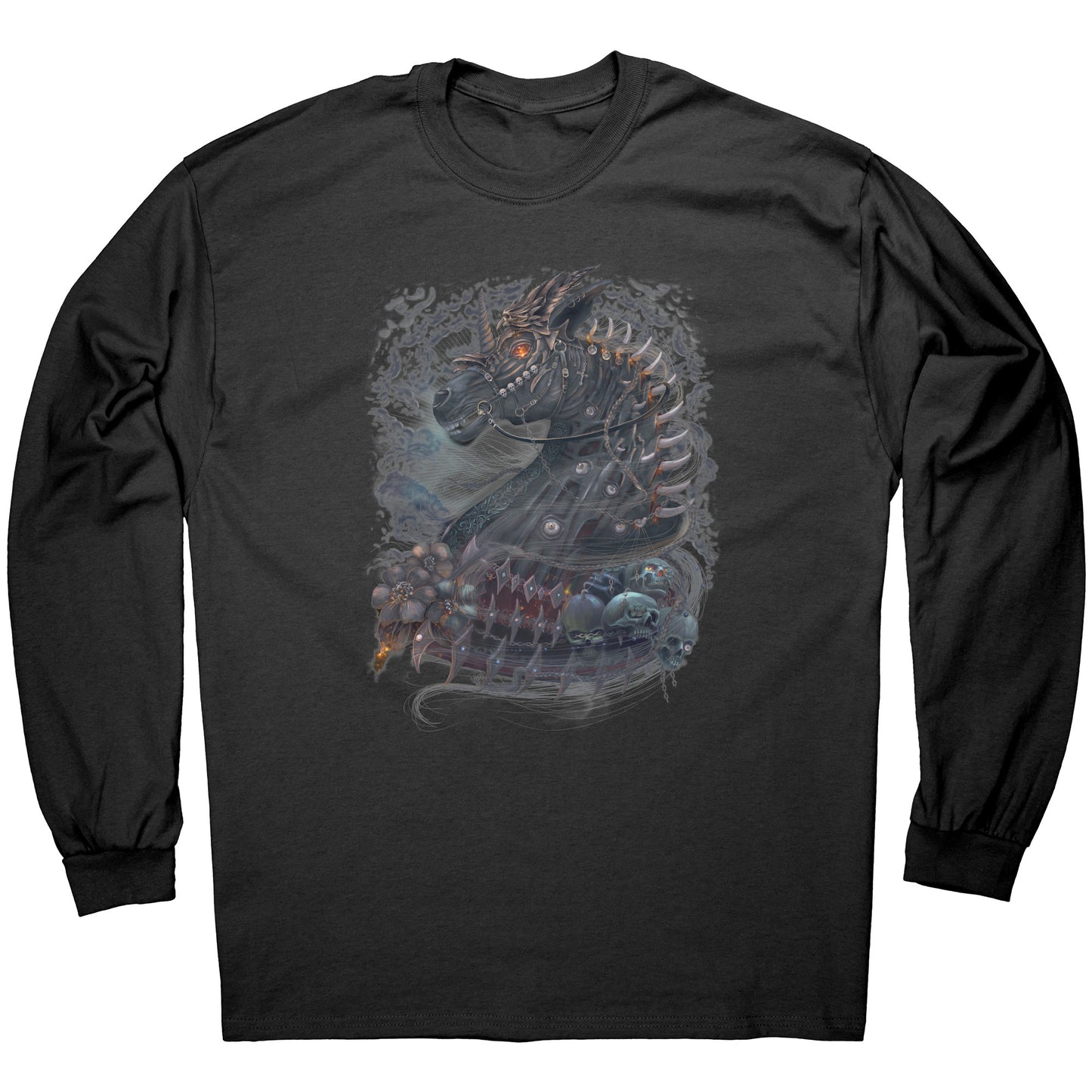 Undead Unicorn Long Sleeve Tee