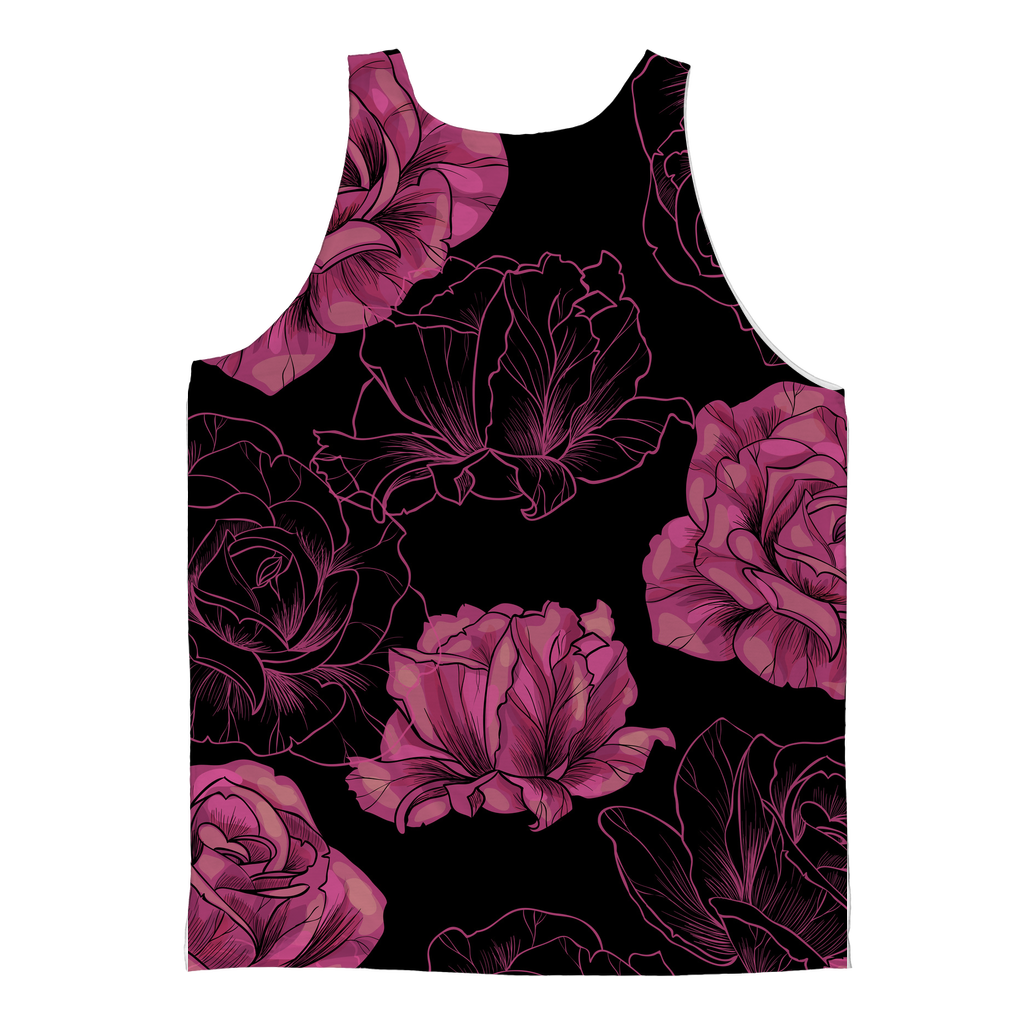 Rose Skull Sublimated Tank Top