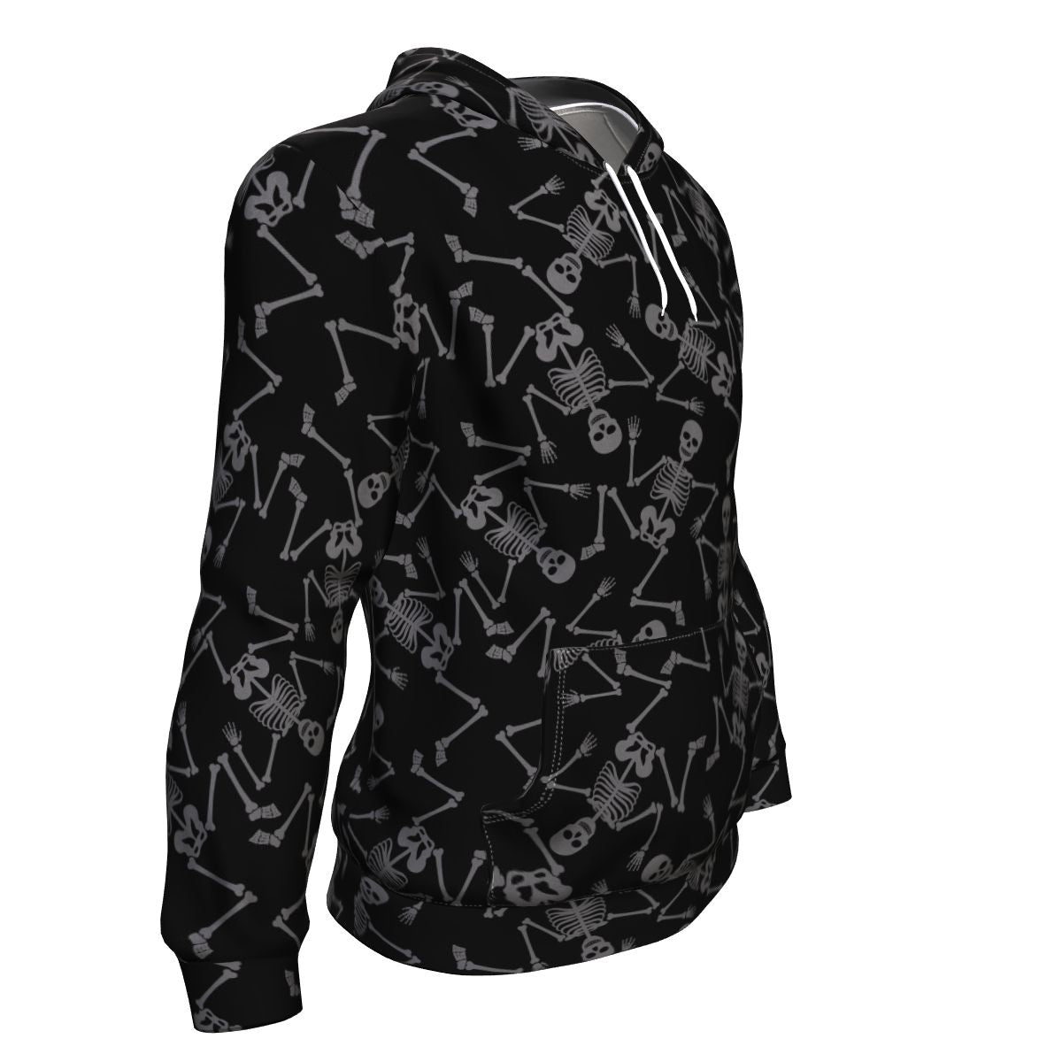 Crawling Skeletons All Over Print Unisex Hoodie