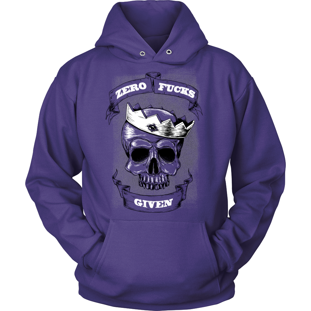 Zero Crowned Skull Hoodie