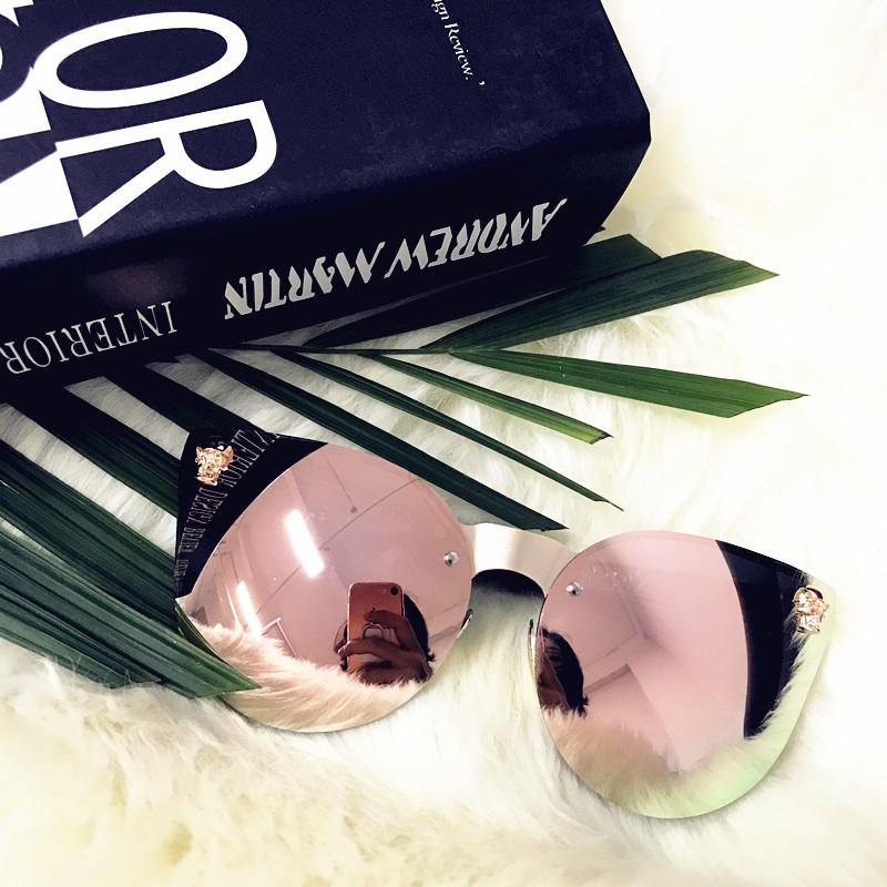 Skull Cat Eye Sunglasses