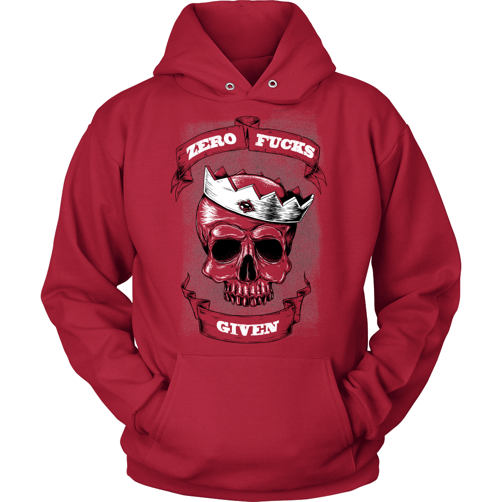 Zero Crowned Skull Hoodie