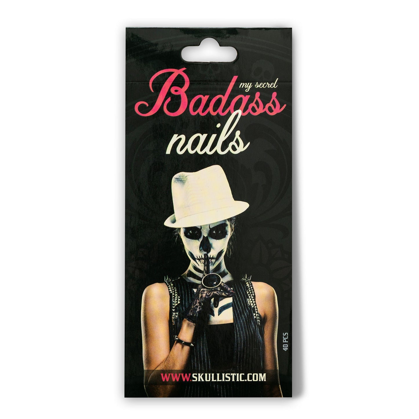 Skulls Nail Decoration Accessories Set