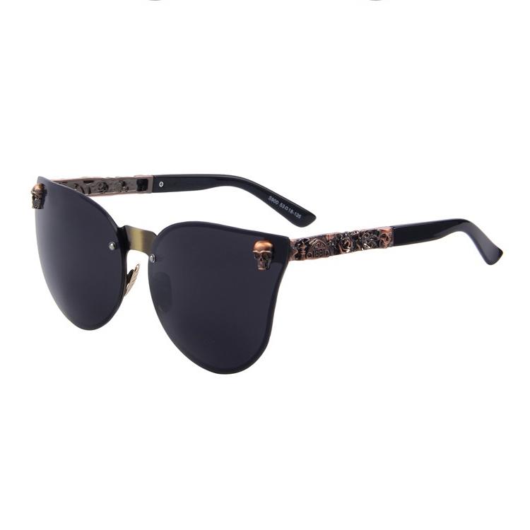 Skull Cat Eye Sunglasses
