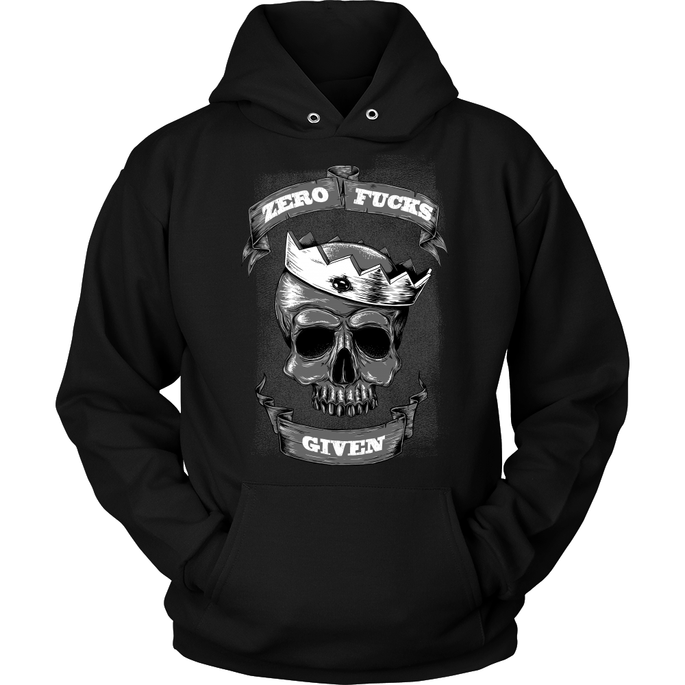 Zero Crowned Skull Hoodie