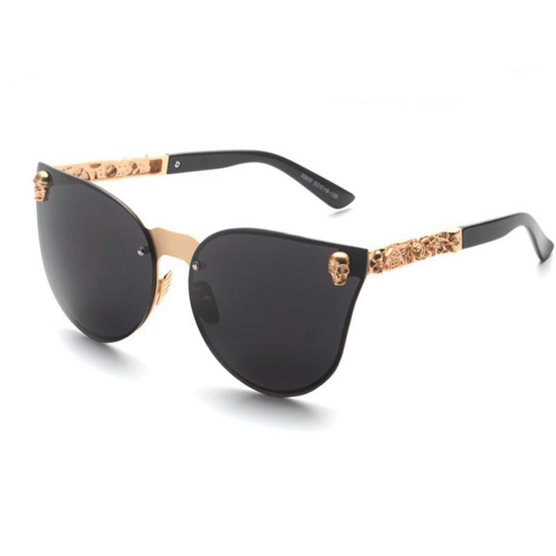 Skull Cat Eye Sunglasses