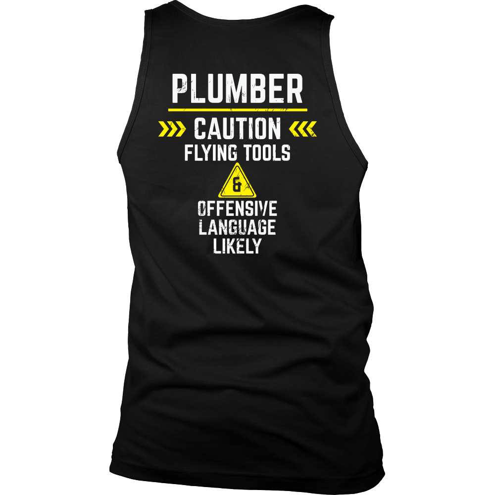 Plumber - Flying tools and offensive language likely