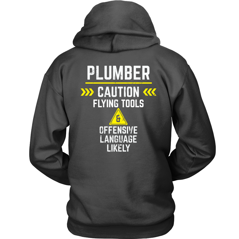 Plumber - Flying tools and offensive language likely