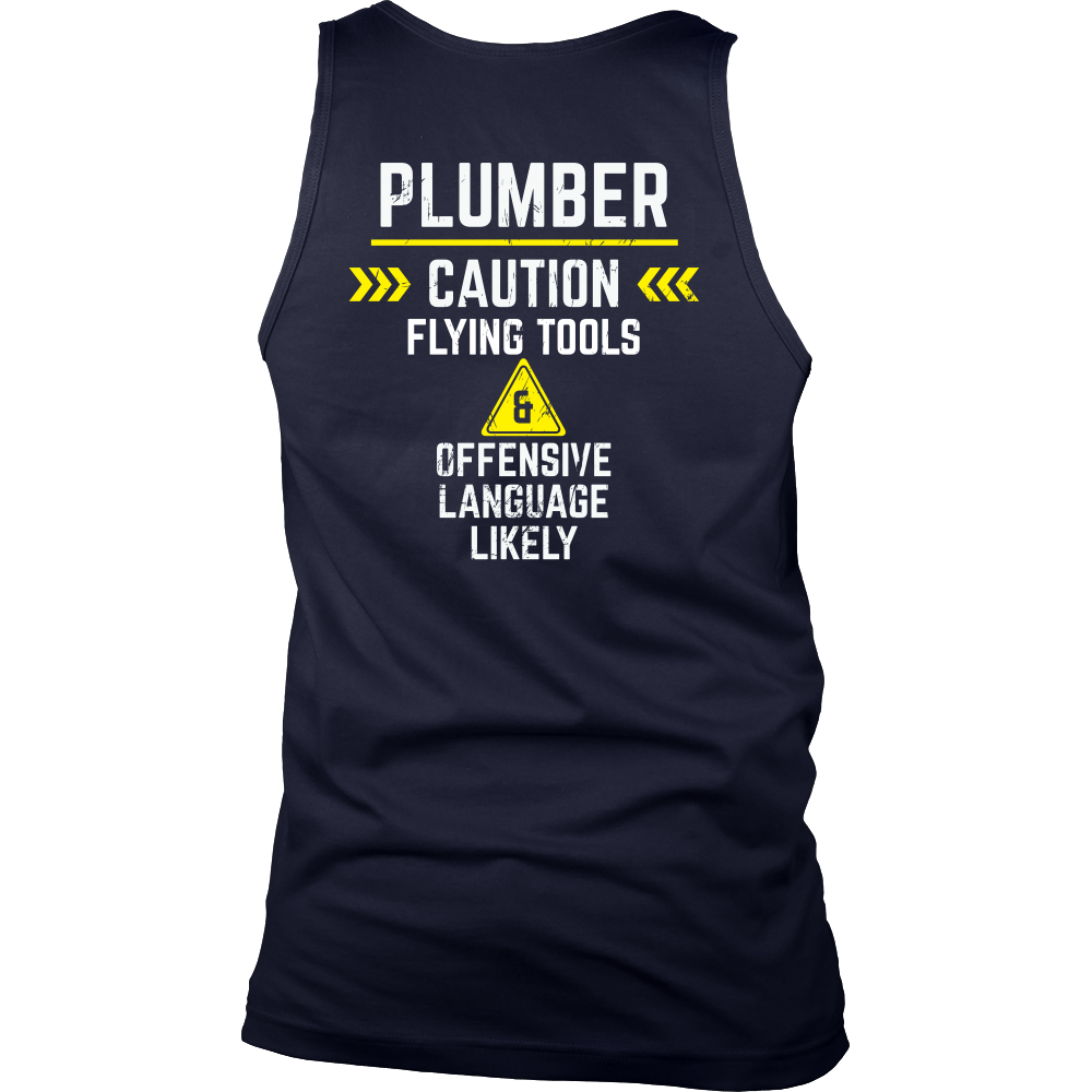 Plumber - Flying tools and offensive language likely