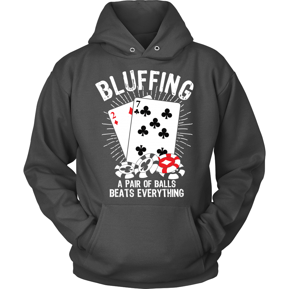 Bluffing! A Pair Of Balls Beats Everything