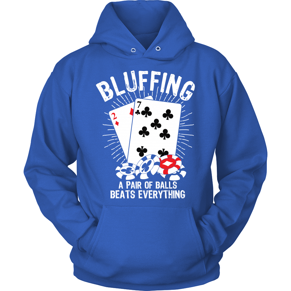 Bluffing! A Pair Of Balls Beats Everything