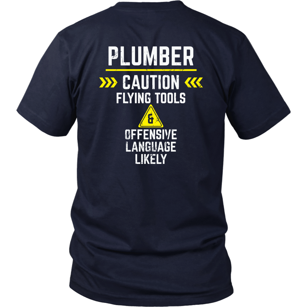 Plumber - Flying tools and offensive language likely