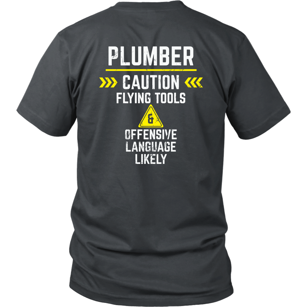 Plumber - Flying tools and offensive language likely
