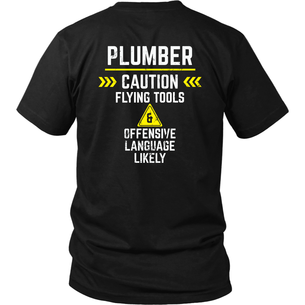 Plumber - Flying tools and offensive language likely