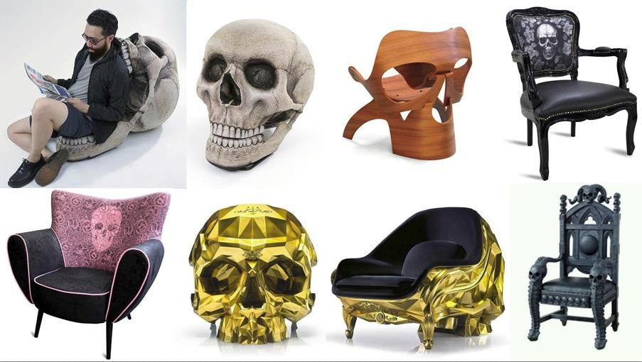 10 Most Interesting Skull Chairs On The Internet