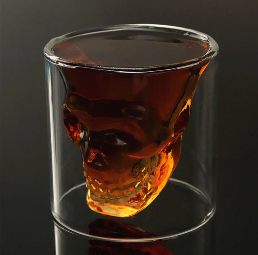 Skull Shot Glas & Skull Ice Mold Tray