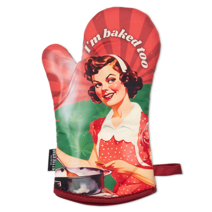 I'm Baked Too Oven Mitts And Potholder Set