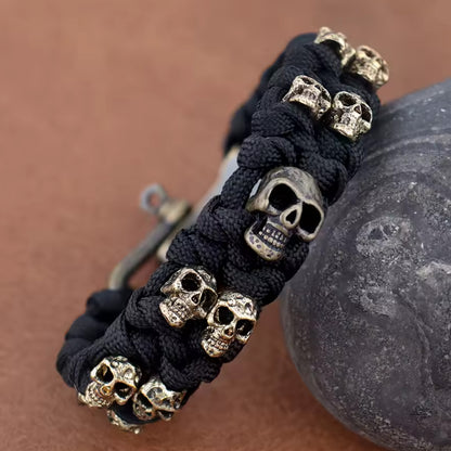 Skull Warrior Paracord Bracelet