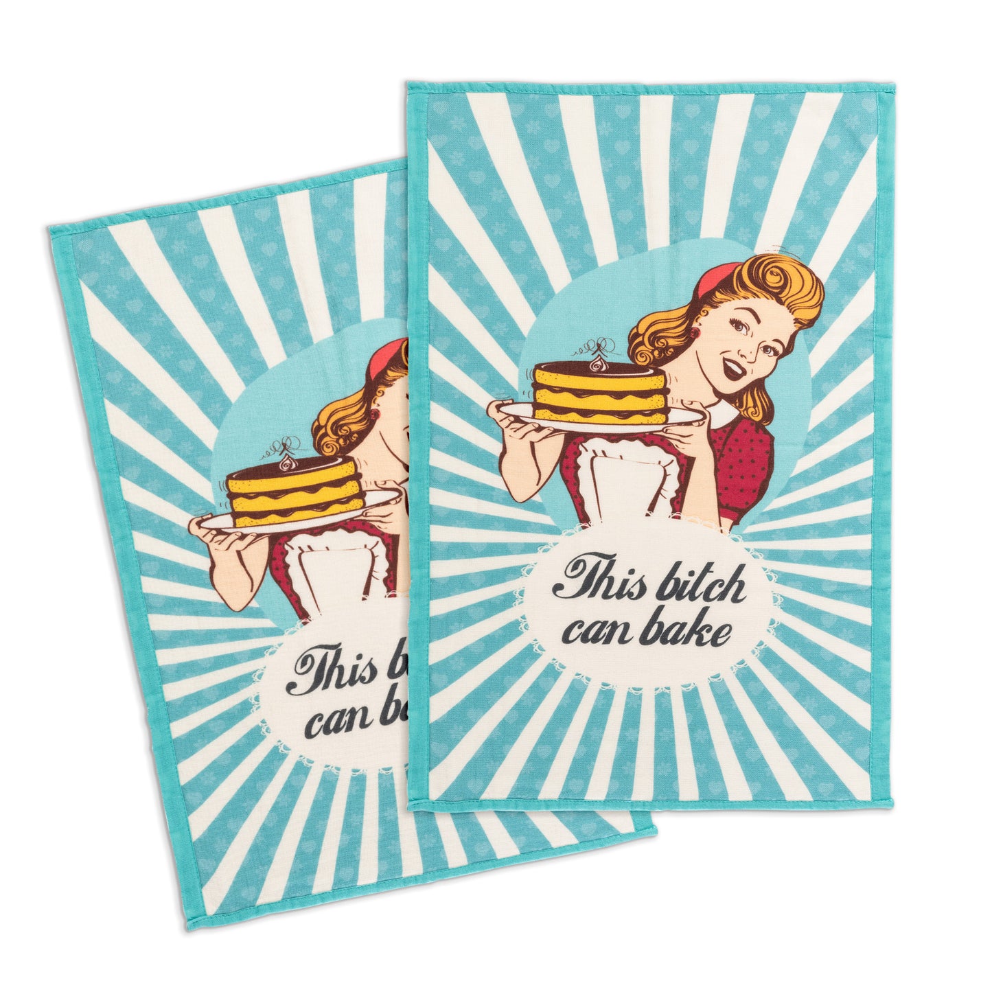 This B**** Can Bake Kitchen Towel Set