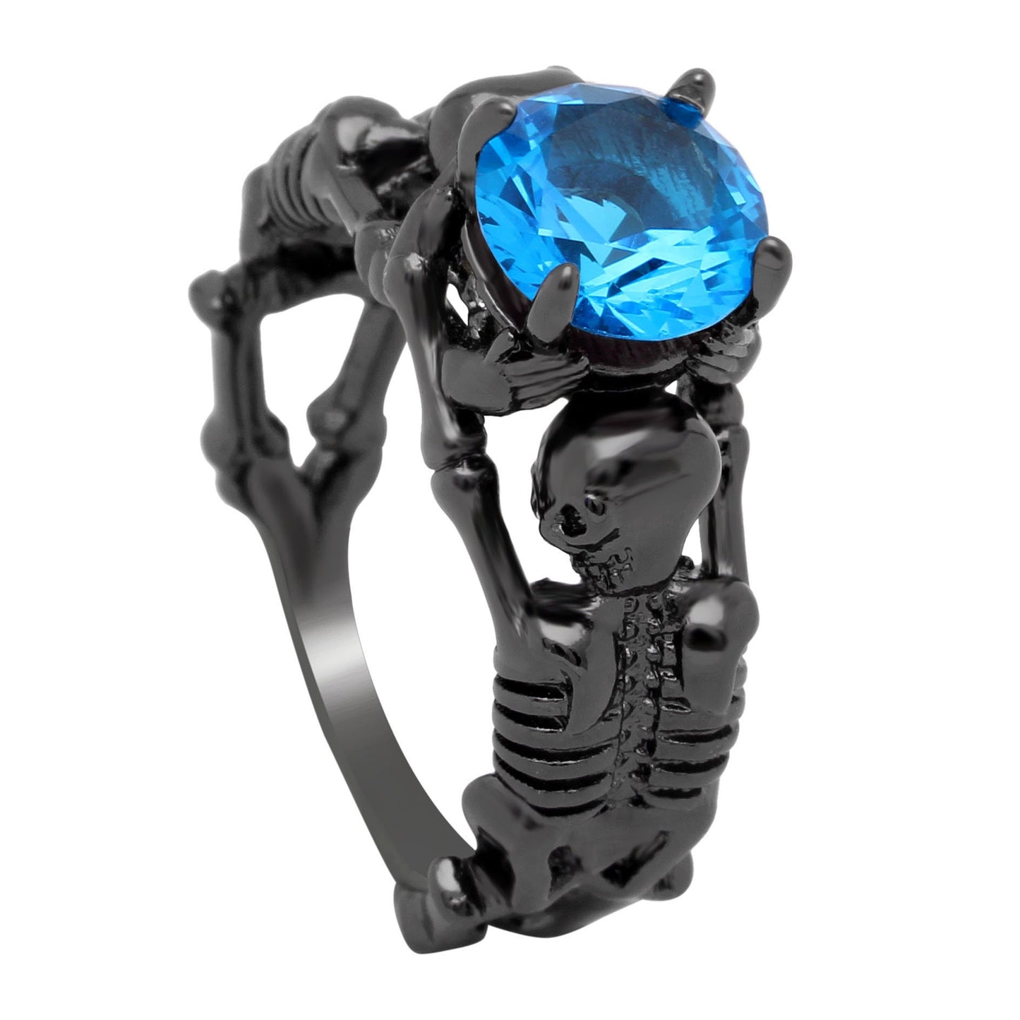 2 Skeletons Ring