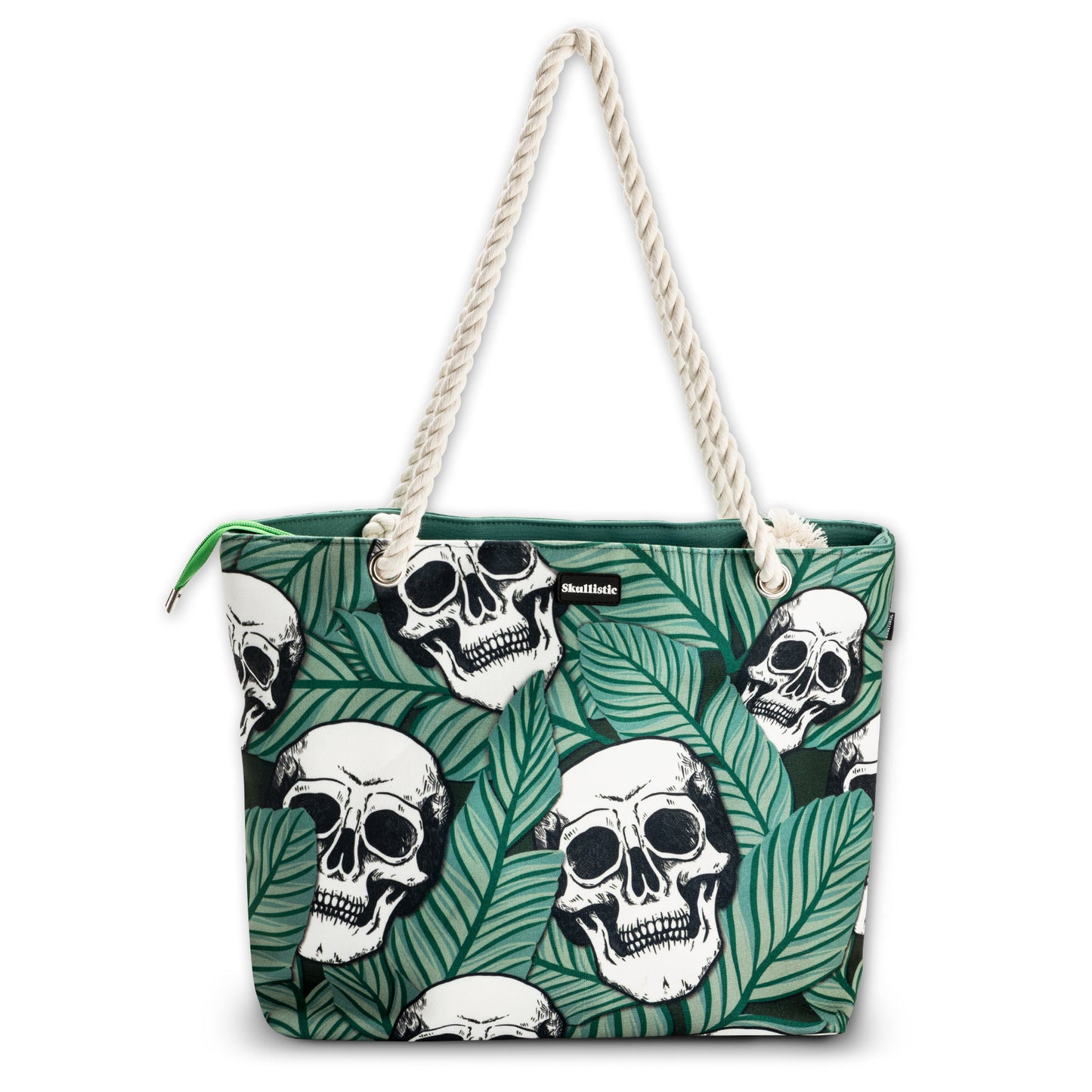 Tropic Skulls Shoulder Beach Bag