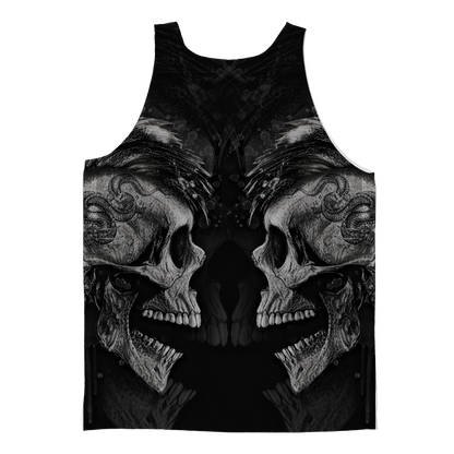 Punk Skull Sublimated Tank Top