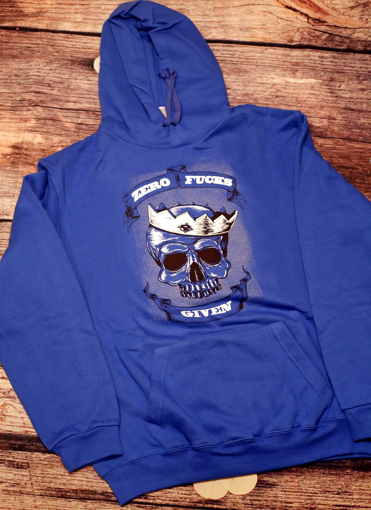 Zero Crowned Skull Hoodie