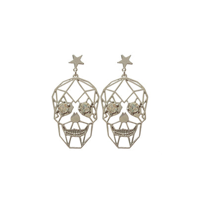 Skull Star Earrings