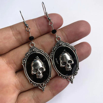 Vintage Eternal Skulls Earrings