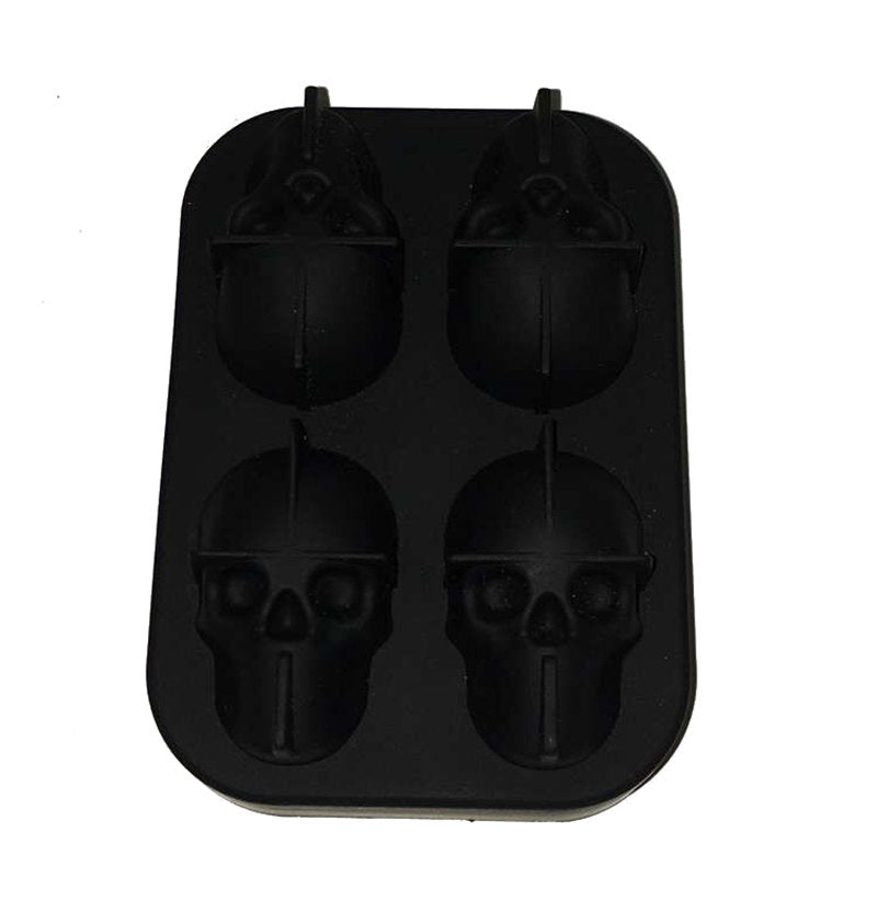 Silicone Ice Cube Skulls Mold Tray