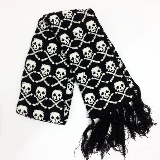 Skulls Pattern Scarf