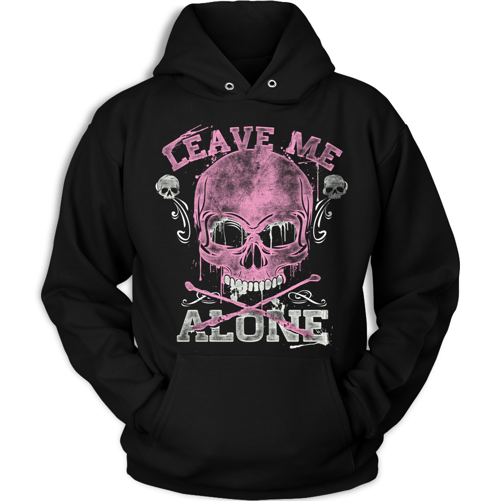 Skullistic Leave Me Alone Skull Pink