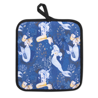 Magical Mermaid Oven Mitts And Potholder Set