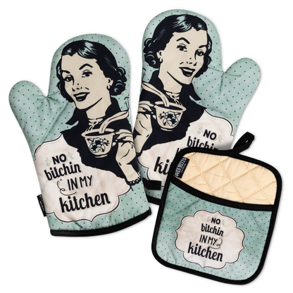 No-Bitchin-In-My-Kitchen-Oven-Mitts-and-Pad