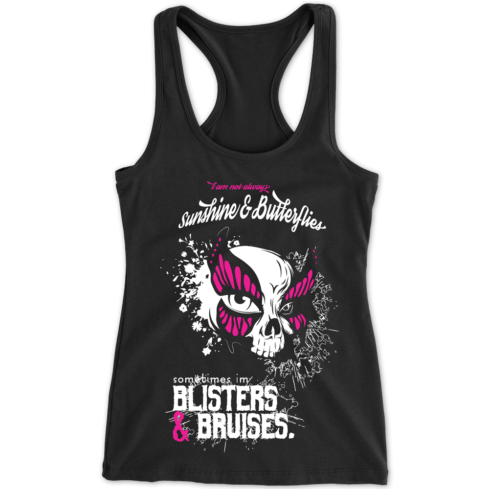 Not Always Sunshine & Butterflies Tank