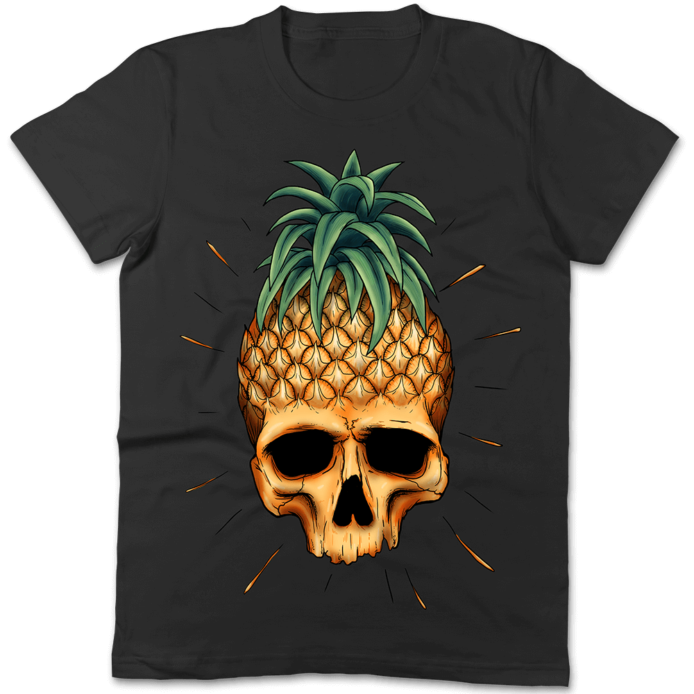 Pineapple Skull T-shirt