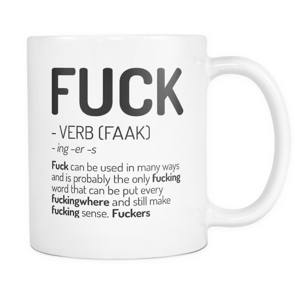 Word Fuck Mug