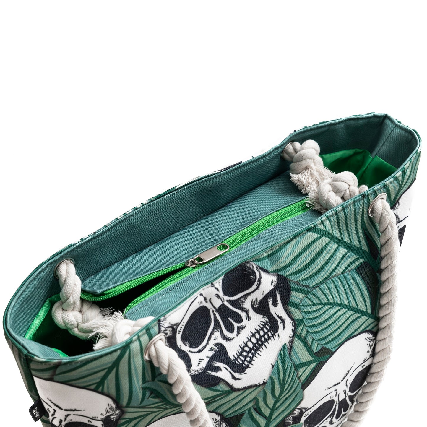 Tropic Skulls Shoulder Beach Bag