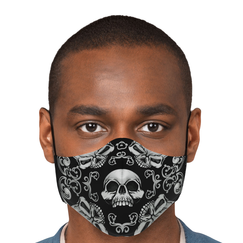 Skullistic Skulls Black Face Mask