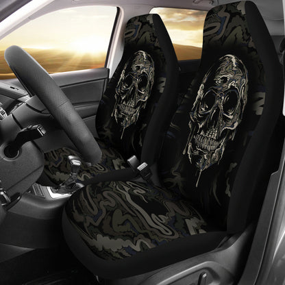 Skullistic Camo Skull Seat Covers