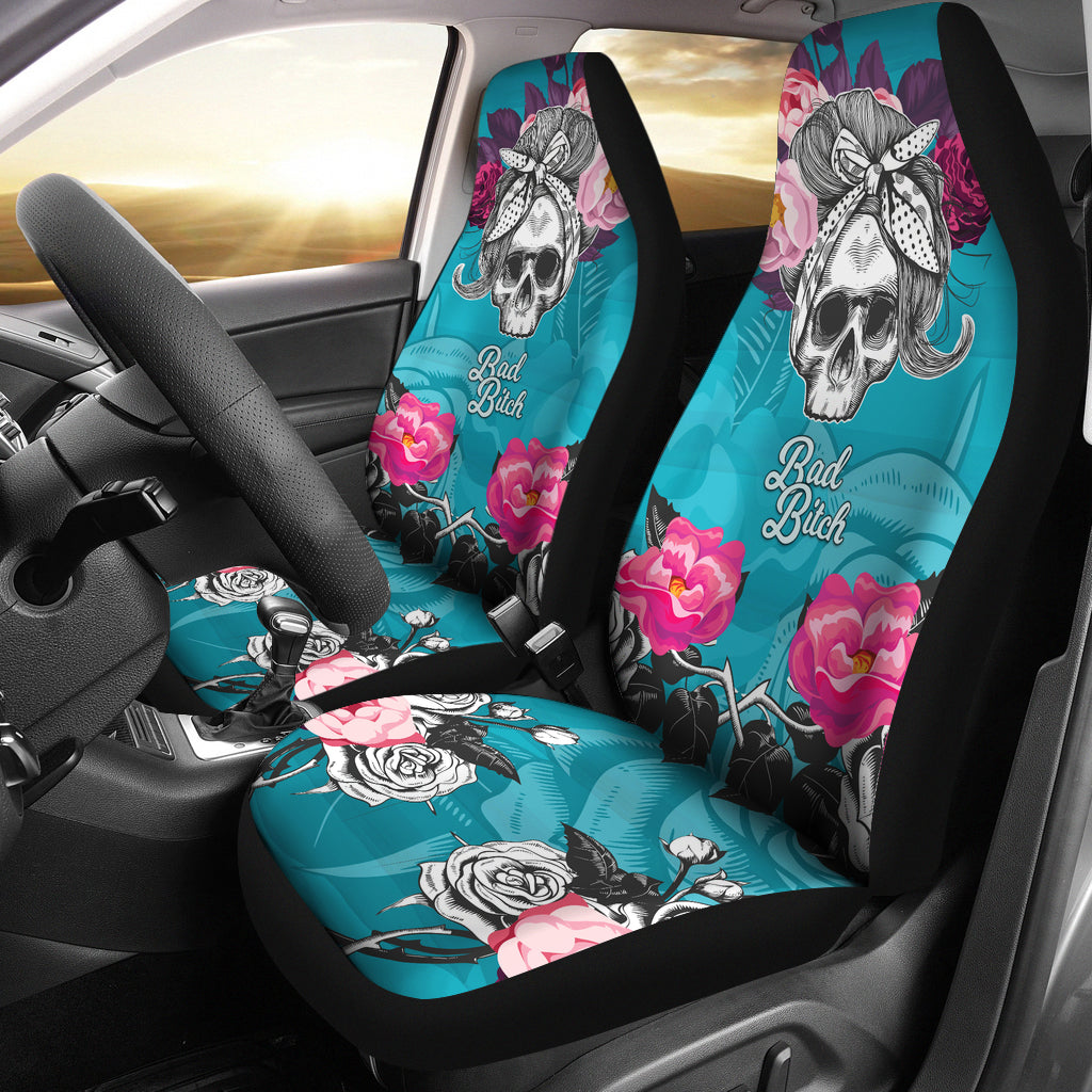 Skullistic Bad Skull Car Seat Covers