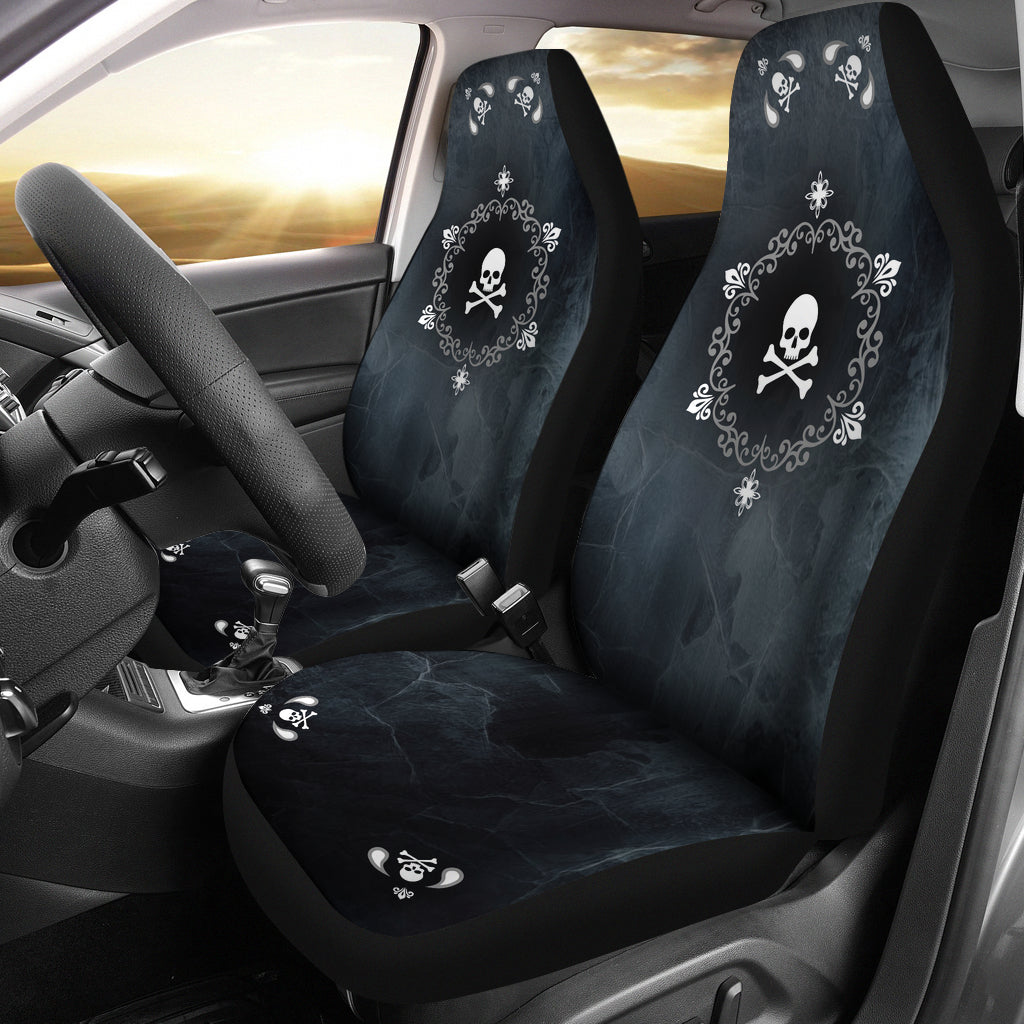 Skullistic Mandala Skulls Car Seat Covers