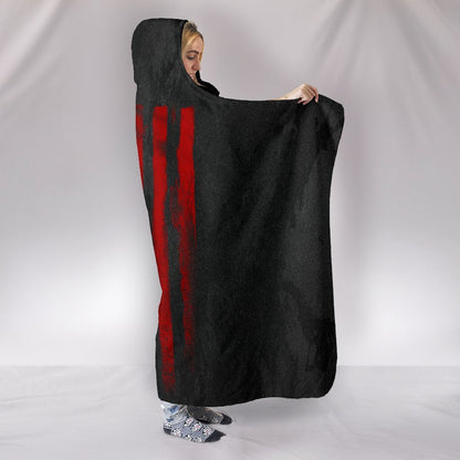 American Skull Nation Hooded Blanket