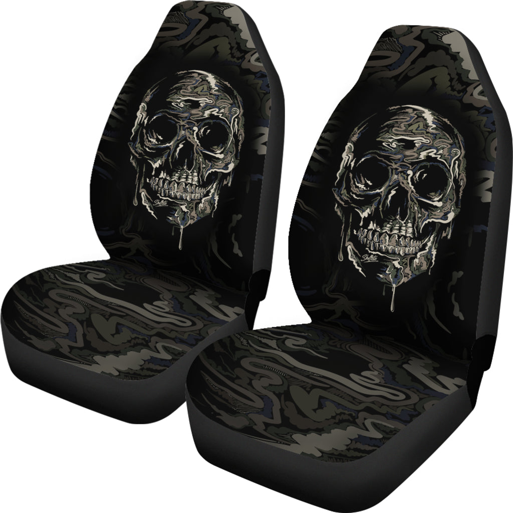 Skullistic Camo Skull Seat Covers