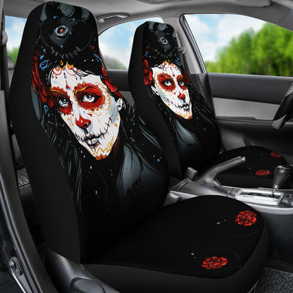 Day Of The Death Car Seat Covers