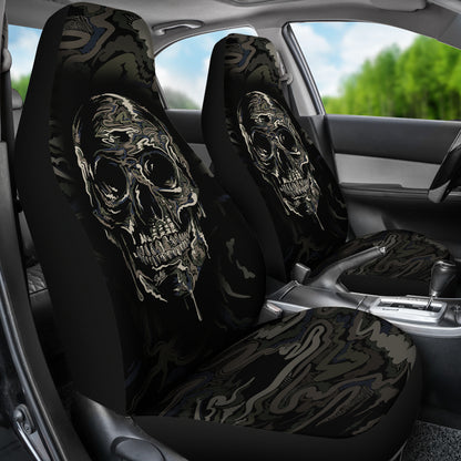 Skullistic Camo Skull Seat Covers