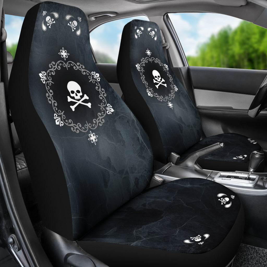 Skullistic Mandala Skulls Car Seat Covers