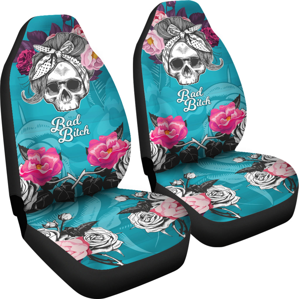 Skullistic Bad Skull Car Seat Covers