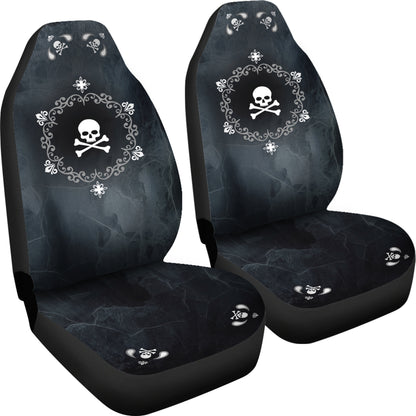 Skullistic Mandala Skulls Car Seat Covers