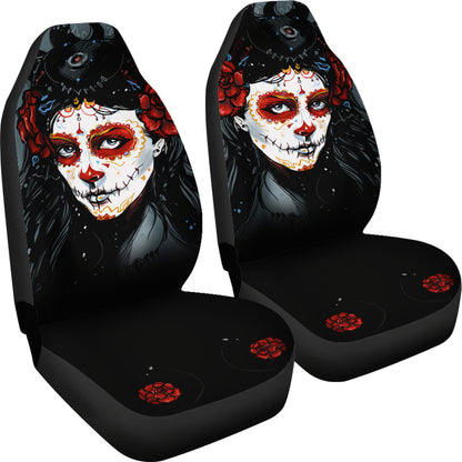 Day Of The Death Car Seat Covers